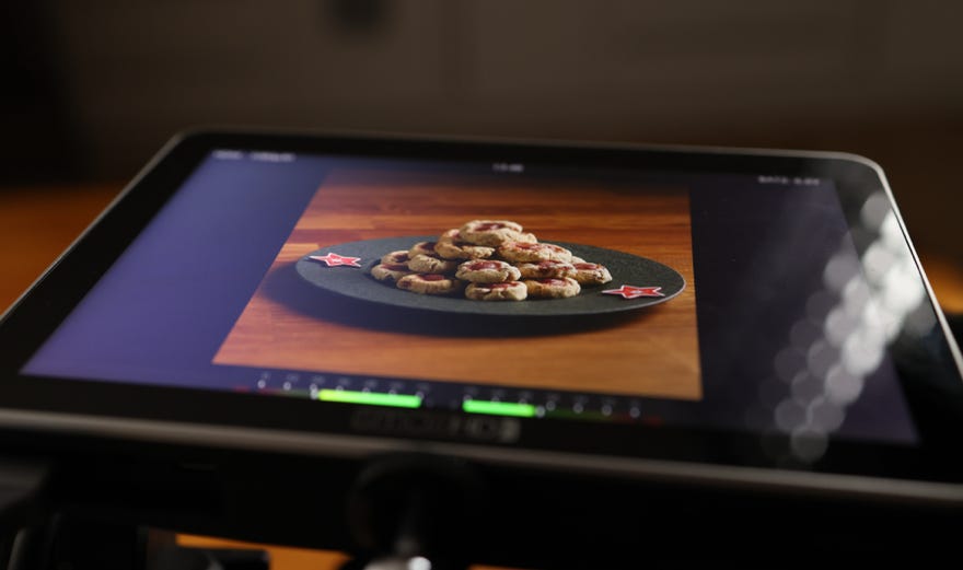 Hinter den Kulissen bei der Videoproduktion